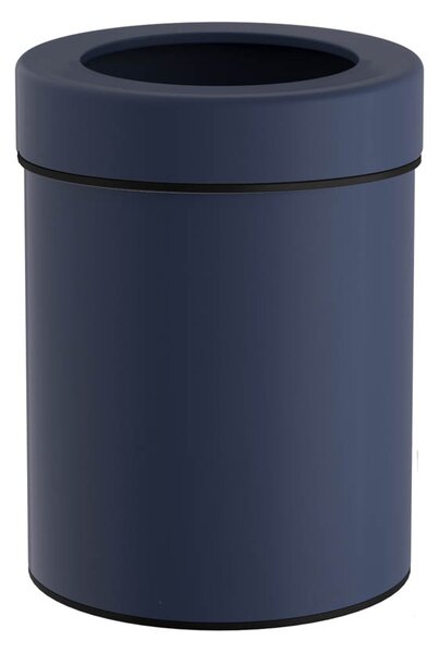 Καλάθι Απορριμμάτων (Φ21x28) Pam & Co 5lt 2128 Dark Blue Matt