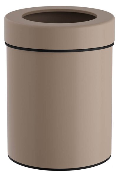 Καλάθι Απορριμμάτων (Φ21x28) Pam & Co 5lt 2128 Beige Matt