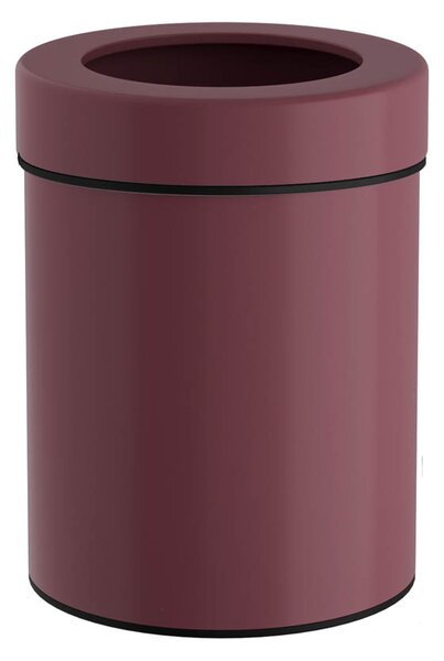 Καλάθι Απορριμμάτων (Φ21x28) Pam & Co 5lt 2128 Bordeaux Matt
