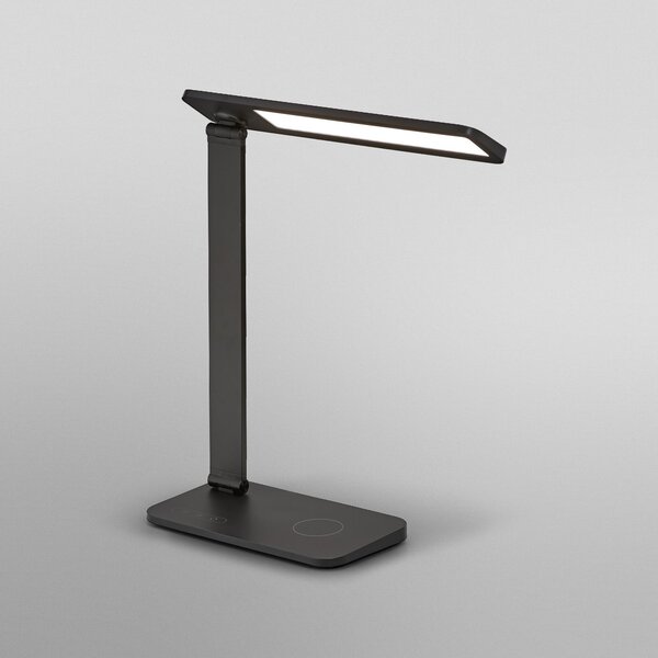 OSRAM LED επιτραπέζια λάμπα Office Line Desk Banker μαύρη CCT DIM, ρυθμιζόμενος, Μαύρο, Μελέτη / Γραφείο, Αλουμίνιο