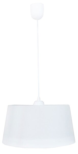 Φωτιστικό Οροφής Μονόφωτο Heronia Drum White 35-0078