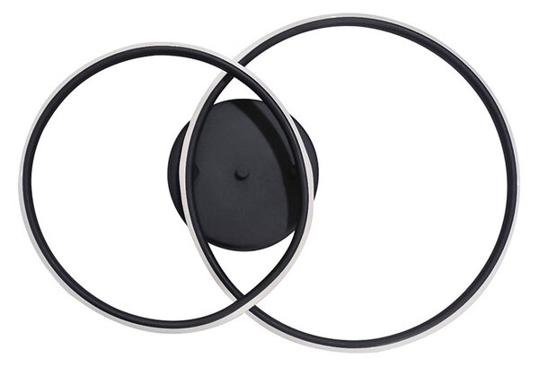 Φωτιστικό Οροφής LED 3 CCT Heronia Libra Black 01-0370