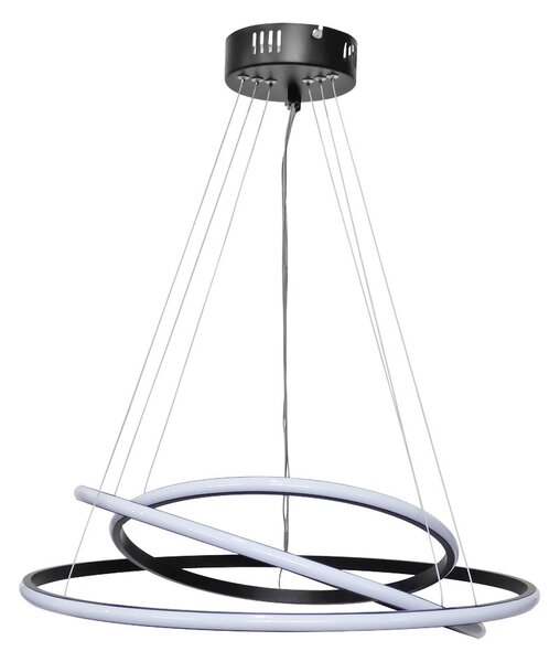 Φωτιστικό Οροφής LED 3 CCT Heronia Cronos Black 01-0358
