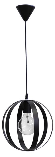 Φωτιστικό Οροφής Μονόφωτο Heronia Lama Black 34-0068