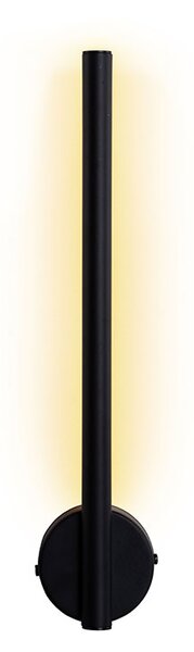 Απλίκα Τοίχου LED Heronia Line Black 01-0427