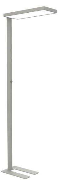Maul Λάμπα γραφείου LED MAULjura, ασημί, αλουμίνιο, 196,5 cm, ρυθμιζόμενος, Μεταλλικό, Μελέτη / Γραφείο, Αλουμίνιο, σύγχρονο