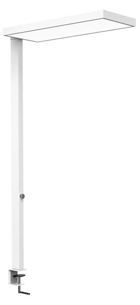 Maul Λάμπα LED MAULjura, λευκή, αλουμίνιο, ρυθμιζόμενη ένταση φωτισμού, 100 cm, ρυθμιζόμενος, Λευκό, Μελέτη / Γραφείο, Αλουμίνιο, σύγχρονο