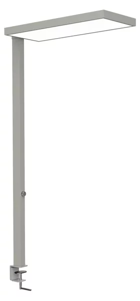 Maul Λάμπα LED MAULjura, ασημί, ρυθμιζόμενη ένταση φωτισμού, 100 cm, ρυθμιζόμενος, Μεταλλικό, Μελέτη / Γραφείο, Αλουμίνιο, σύγχρονο