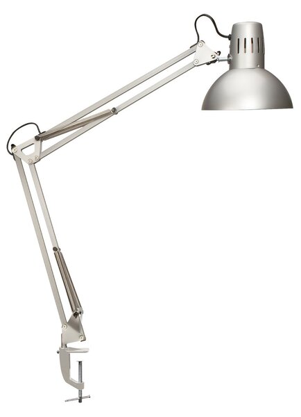 Maul Λάμπα LED MAULstudy, ασημί, χάλυβας, ύψος 44 cm, Μεταλλικό, Μελέτη / Γραφείο, Μέταλλο, Τραπέζι Γραφείο