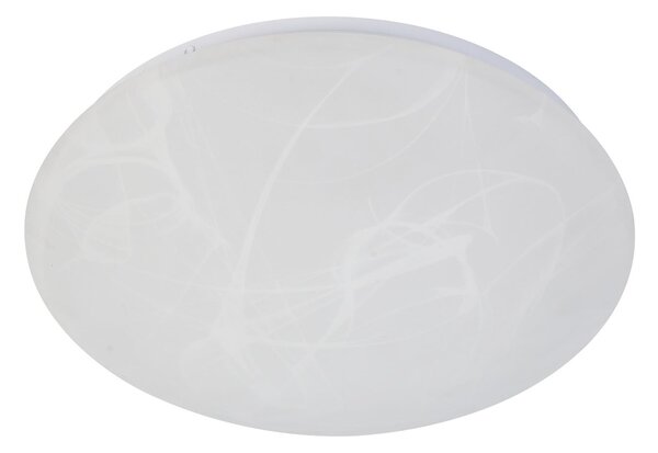 Searchlight LED οροφής Maya, Ø 30 cm, λευκό, ακρυλικό, CCT, Λευκό, Σαλόνι / τραπεζαρία, Πλαστικό, σύγχρονο