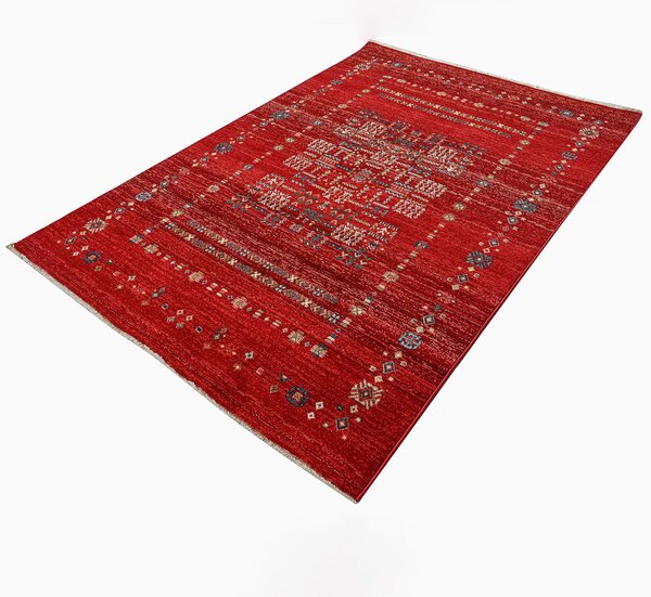 Χαλί (170x235) Polcarpet Kazak Oriental 824 Bordo