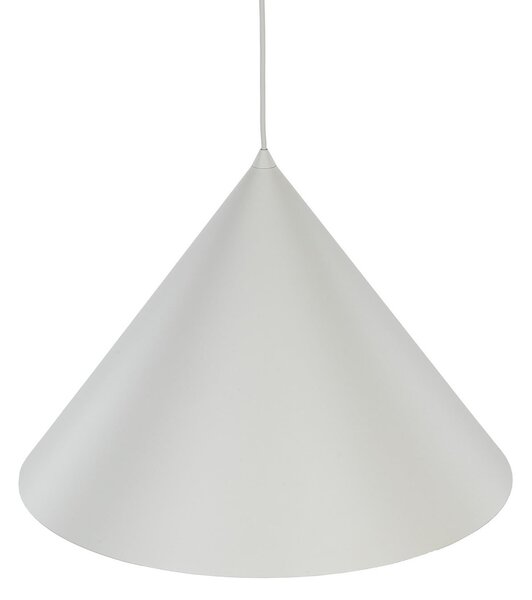 TK Lighting Κρεμαστό φωτιστικό Cono, 1 λάμπα, Ø 50 cm, μπεζ, E27, ρυθμιζόμενος, Μπεζ, Σαλόνι / τραπεζαρία, Μέταλλο, σύγχρονο