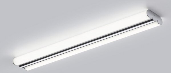 Helestra LED καθρέφτης LOOM, μήκος 60 cm, χρώμιο, IP44, Μεταλλικό, Μπάνιο, Μέταλλο