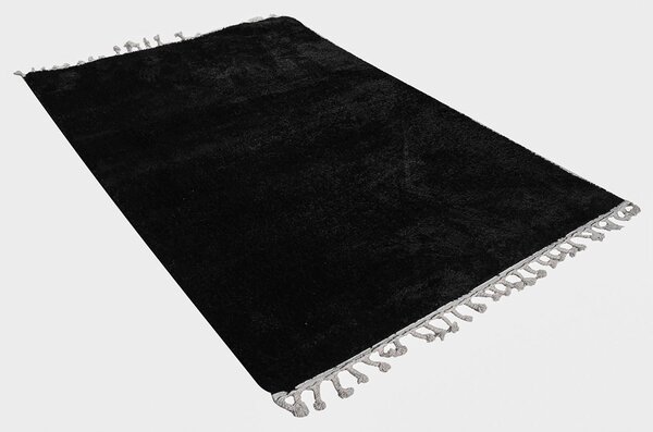 Χαλί (200x280) Polcarpet Silky Shaggy Black