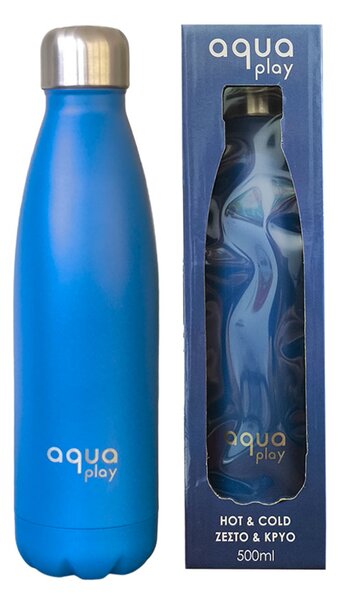 Μπουκάλι Θερμός 500ml Aqua Play Blue 64-40