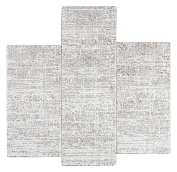 Χαλιά Κρεβατοκάμαρας (Σετ 3τμχ) Polcarpet Monaco Moma HL 436 Cream