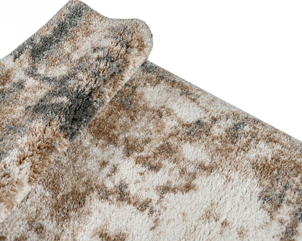 Χαλί (165x230) Polcarpet Puffy Shaggy 381 Grey/Beige