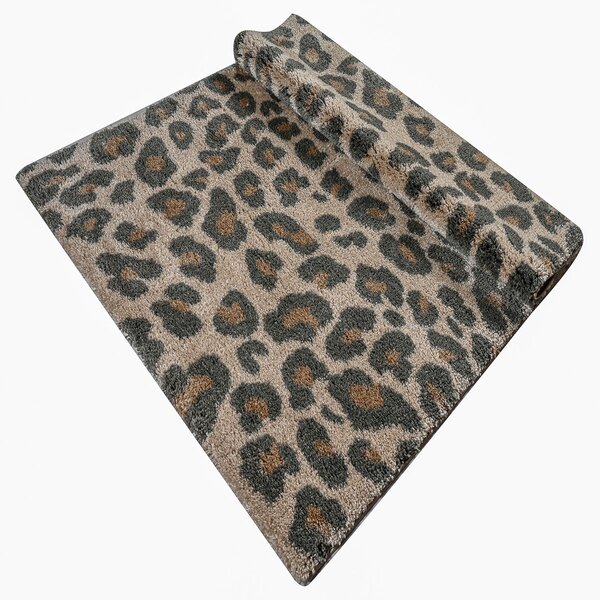 Χαλί (165x230) Polcarpet Puffy Shaggy 374 Leopard