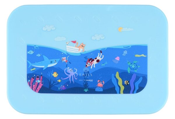 Φαγητοδοχείο Με Χωρίσματα Estia Save The Aegean Ocean Play 01-33446