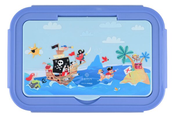 Φαγητοδοχείο Με Χωρίσματα & Μαχαιροπίρουνα (Σετ) Estia Save The Aegean Treasure Quest 01-33682