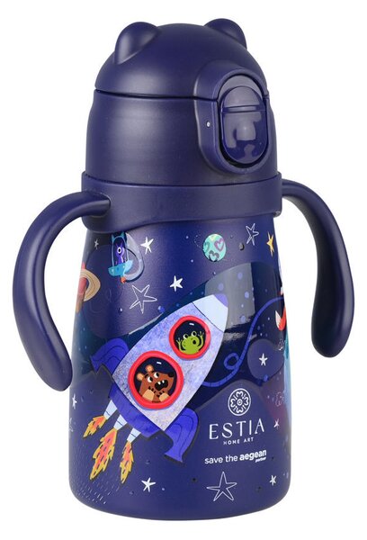 Παγούρι - Θερμός 300ml Με Καλαμάκι Estia Save The Aegean Solar Jump 01-33187
