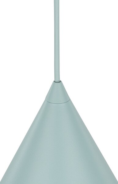 TK Lighting Κρεμαστό φωτιστικό Cono, 1 λάμπα, Ø 25 cm, μίντ, E27, ρυθμιζόμενος, Πράσινο, Σαλόνι / τραπεζαρία, Μέταλλο, σύγχρονο