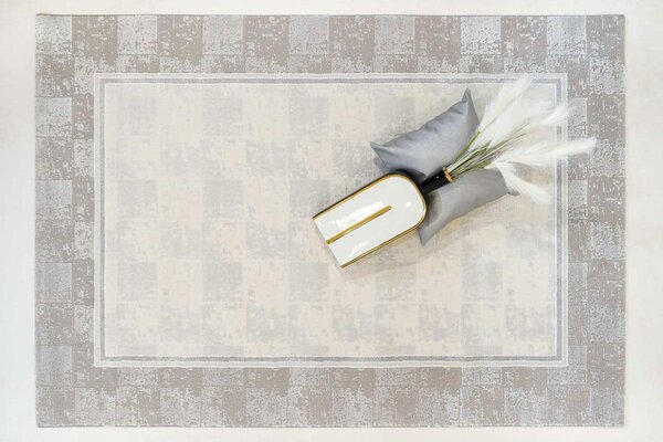 Χαλί (160x230) Ezzo Carlota E700B2A Light Grey