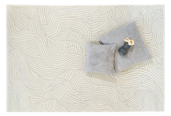 Χαλί Διαδρόμου (80x150) Ezzo Carolina E679B2A Cream