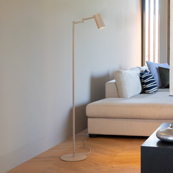 IT´S ABOUT ROMI It's about RoMi Φωτιστικό δαπέδου Bilbao, μπεζ, ύψος 154 cm, Μπεζ, Σαλόνι / τραπεζαρία, Μέταλλο, σύγχρονο