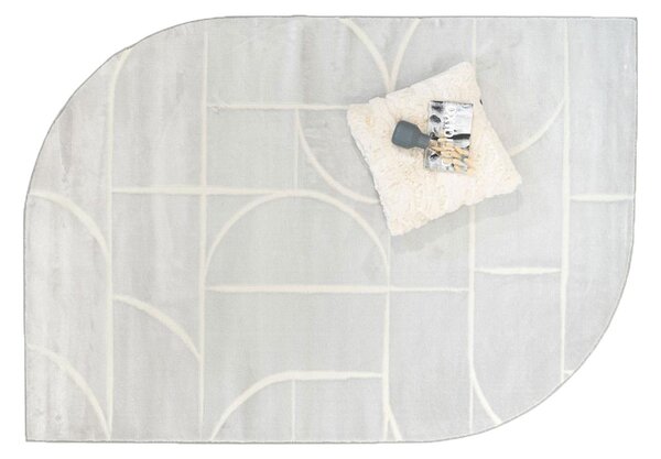 Χαλί Διαδρόμου (80x150) Ezzo Forma E460B2A Light Grey