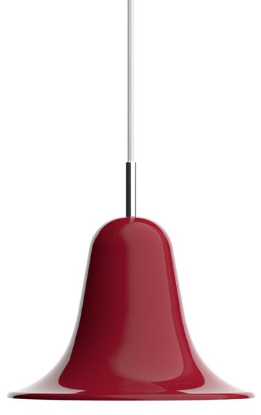 Verpan VERPAN Κρεμαστό φωτιστικό Pantop, κερασί, Ø 23 cm, μέταλλο, E14, ρυθμιζόμενος, Κόκκινο, Σαλόνι / τραπεζαρία, Μέταλλο, σχεδιασμός