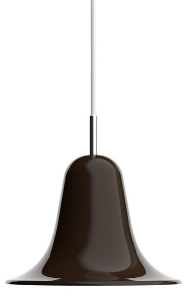 Verpan VERPAN Κρεμαστό φωτιστικό Pantop, καφέ, Ø 23 cm, μέταλλο, E14, ρυθμιζόμενος, Καφέ / Σκουριάς, Σαλόνι / τραπεζαρία, Μέταλλο, σχεδιασμός
