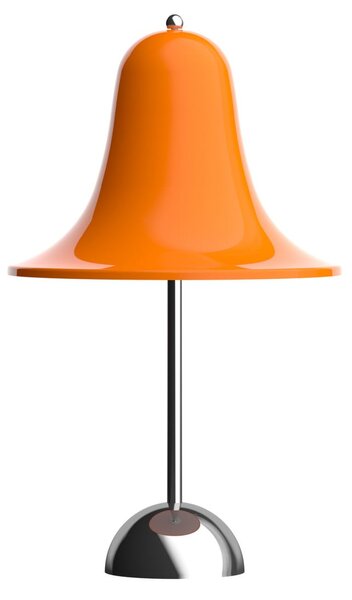 Verpan VERPAN LED φορητή επιτραπέζια λάμπα Pantop, πορτοκαλί, ύψος 30 cm, ρυθμιζόμενος, Πορτοκαλί, Σαλόνι / τραπεζαρία, Πλαστικό, σχεδιασμός