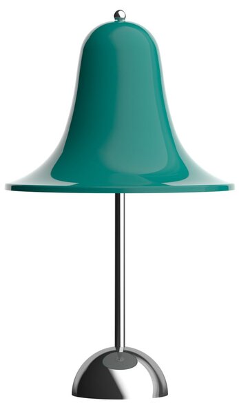 Verpan VERPAN LED φορητή επιτραπέζια λάμπα Pantop, σκούρο μπλε-πράσινο, IP44, ρυθμιζόμενος, Σαλόνι / τραπεζαρία, Πλαστικό, σχεδιασμός