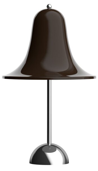 Verpan VERPAN LED φορητή επιτραπέζια λάμπα Pantop, καφέ, ύψος 30 cm, IP44, ρυθμιζόμενος, Καφέ / Σκουριάς, Σαλόνι / τραπεζαρία, Πλαστικό, σχεδιασμός