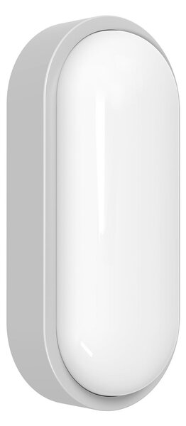 MEGATRON LED εξωτερικός φωτισμός τοίχου Zella Neo XL, γκρι, IP54, ρυθμιζόμενος, Γκρι, Διάδρομος, Πλαστικό