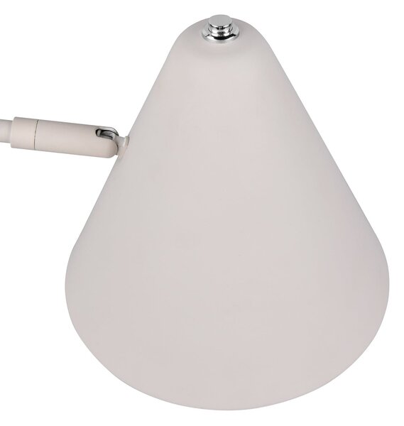 Trio Lighting Επιτραπέζιο φωτιστικό Cosima, ανοιχτό γκρι, ύψος 50 cm, μέταλλο, Γκρι, Σαλόνι / τραπεζαρία, Μέταλλο, σύγχρονο