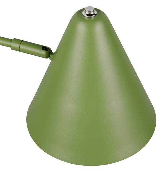 Trio Lighting Επιτραπέζιο φωτιστικό Cosima, πράσινο, ύψος 50 cm, μέταλλο, Πράσινο, Σαλόνι / τραπεζαρία, Μέταλλο, σύγχρονο