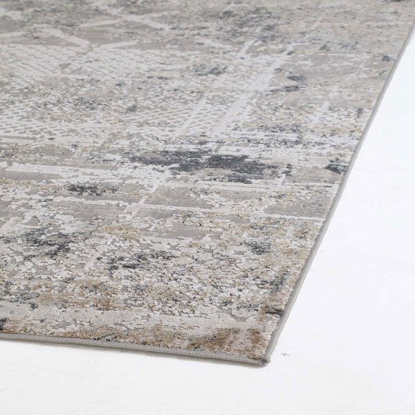 Χαλί Διαδρόμου (70x140) Royal Carpet Silky 344A Grey