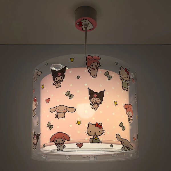 Παιδικό Φωτιστικό Οροφής Μονόφωτο Ango Hello Kitty & Friends 41252