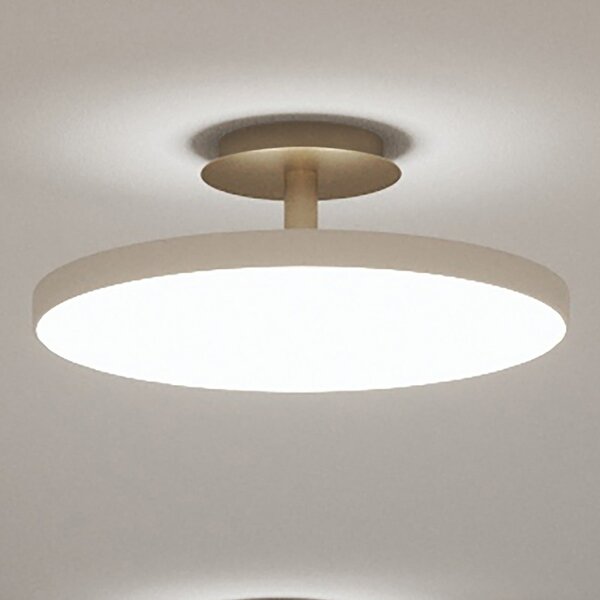 UMAGE LED-Αμπαζούρ Asteria UP PLUS, λευκό μαργαριτάρι, Ø 43 cm CCT, ρυθμιζόμενος, Μπεζ, Σαλόνι / τραπεζαρία, Μέταλλο, σχεδιασμός