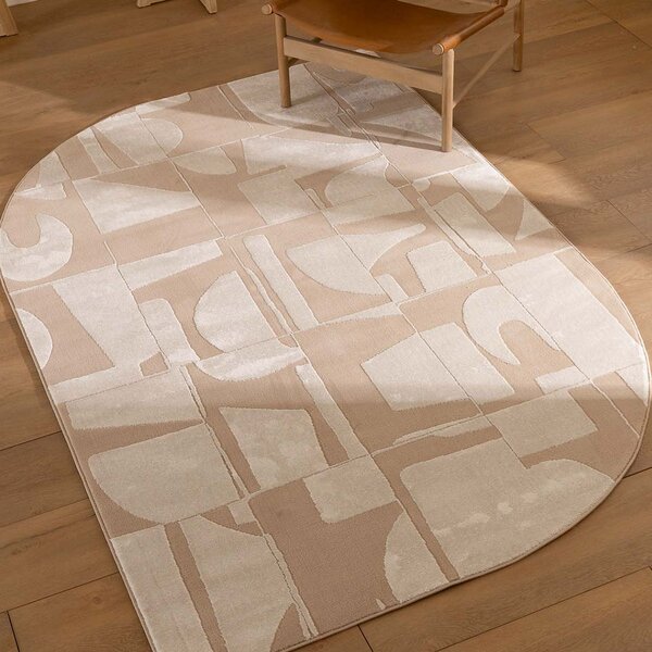 Χαλί (200x290) Royal Carpet Organic Shape 620B Cream