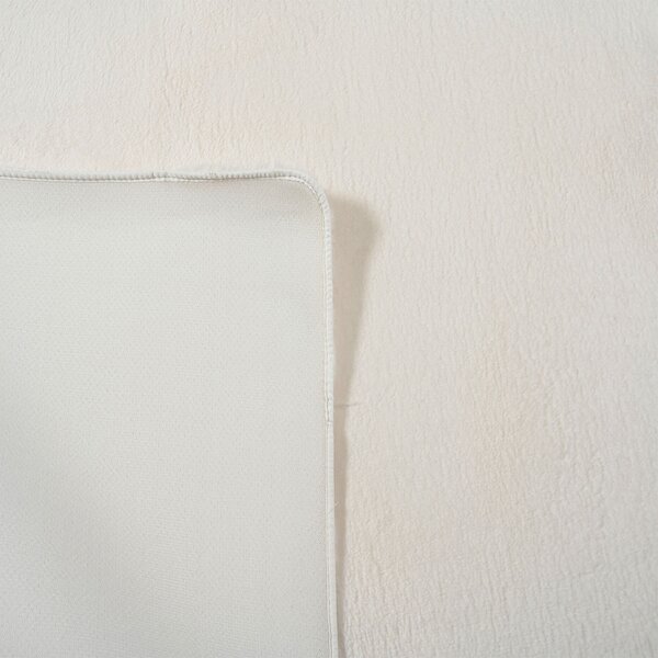 Χαλί Γούνινο (165x230) Polcarpet Rabbit Fur Foam White