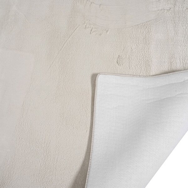 Χαλί Γούνινο (165x230) Polcarpet Rabbit Fur Foam Ivory