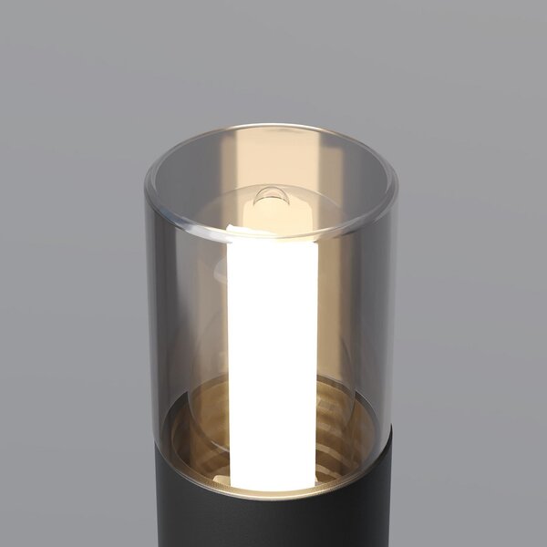 Maytoni Φωτιστικό με στήριγμα GLIDE, γραφίτη, ύψος 37 cm, IP54, G9, Μαύρο, Αλουμίνιο, σύγχρονο