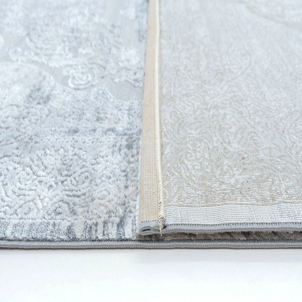Χαλί Διαδρόμου (80x150) Ezzo Firenze D076AY9 Grey