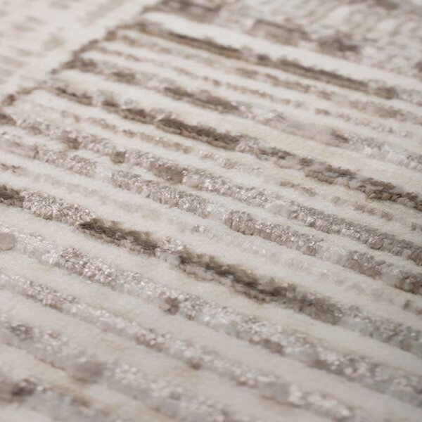 Χαλί (140x200) Βιοκαρπέτ Senbrun 9309A White/L.Vison