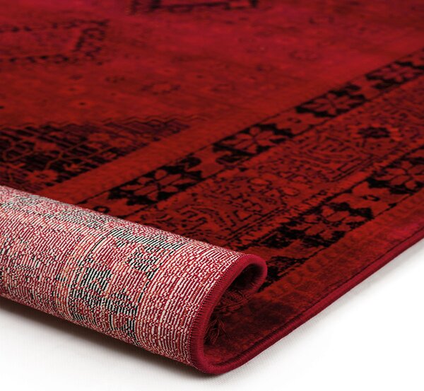 Χαλί Διαδρόμου (80x150) Βιοκαρπέτ Mauri 01991A Burgundy