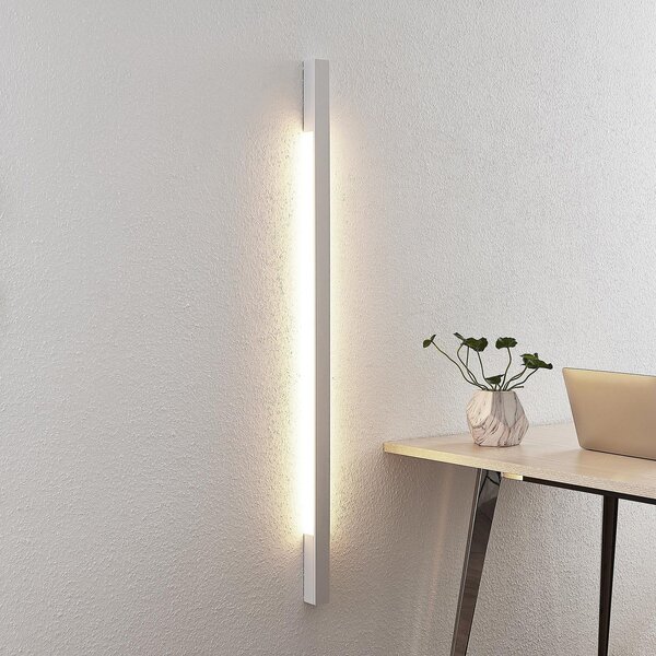 Arcchio Φωτιστικό τοίχου LED Ivano, 130 cm, λευκό, αλουμίνιο, Λευκό, Διάδρομος, Αλουμίνιο, σύγχρονο