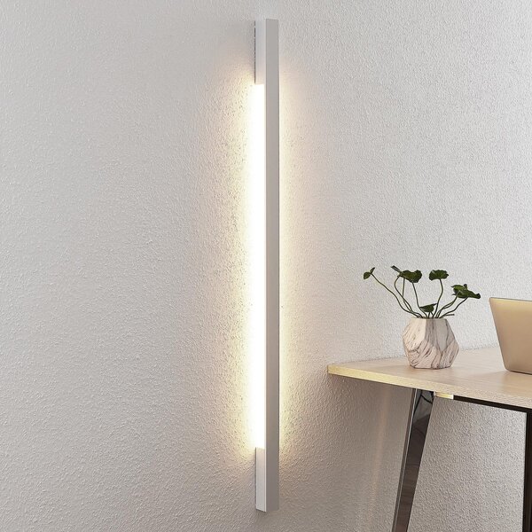 Arcchio Φωτιστικό τοίχου LED Ivano, 130 cm, λευκό, αλουμίνιο, Λευκό, Διάδρομος, Αλουμίνιο, σύγχρονο